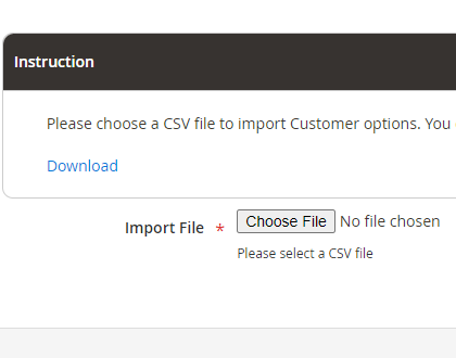 Importing